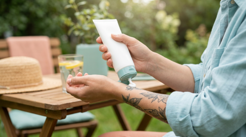 Tatuajes y sol: por qué un fotoprotector específico es diferente
